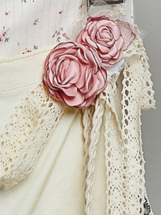 POL Pink Handmade Crochet Multi wear Belt main image 7